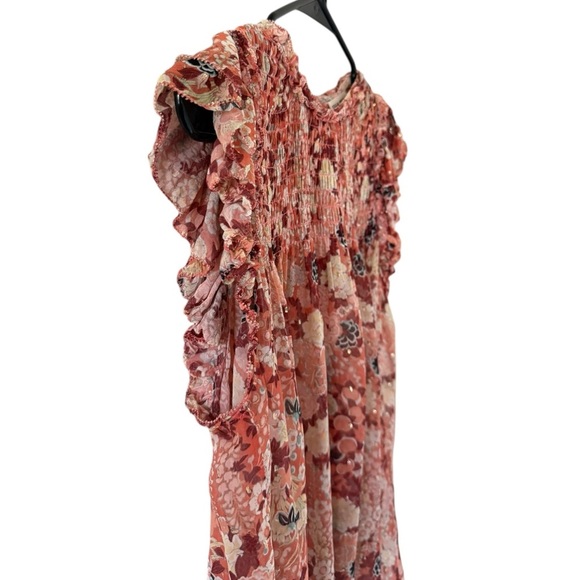 Ulla Johnson Ivy Silk Multicolor Blouse - Picture 7 of 9